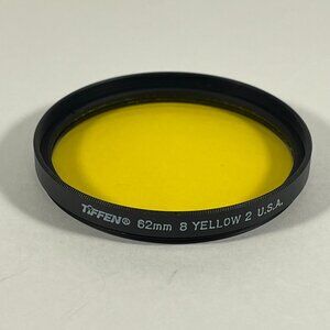 Tiffen 62mm 8 Yellow 2 Lens Filter